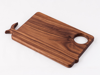 Whale serving board